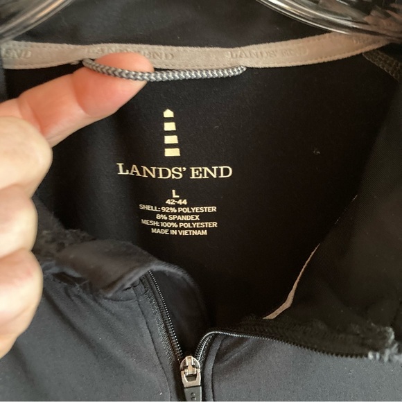 Lands End Quarter Zip, size Large - Picture 4 of 10